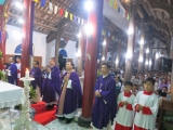 Đức Giám mục thăm mục vụ giáo họ Trại Cốc