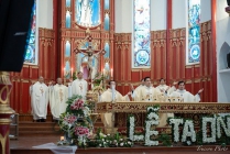 Giáo xứ Kẻ Sặt: Tân linh mục Giuse Vũ Văn Công dâng lễ tạ ơn