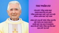 Thư của Chủ tịch Hội đồng Giám mục Việt Nam phân ưu cùng Hội Thừa Sai Paris ​