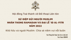 Sứ điệp gửi người Muslim nhân tháng Ramadan và đại lễ ‘Id al-Fitr năm 2022