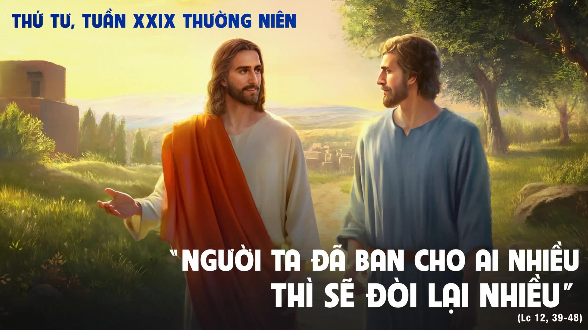 Thứ Tư Tuần XXIX Thường Niên - Năm B