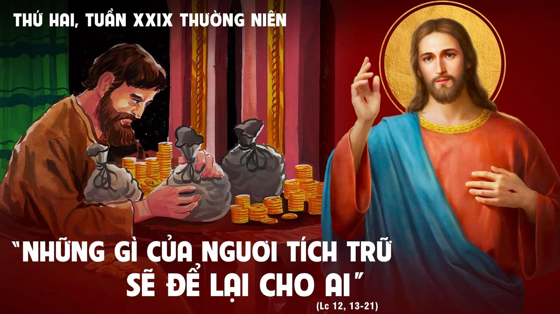 Thứ Hai Tuần XXIX Thường Niên - Năm B