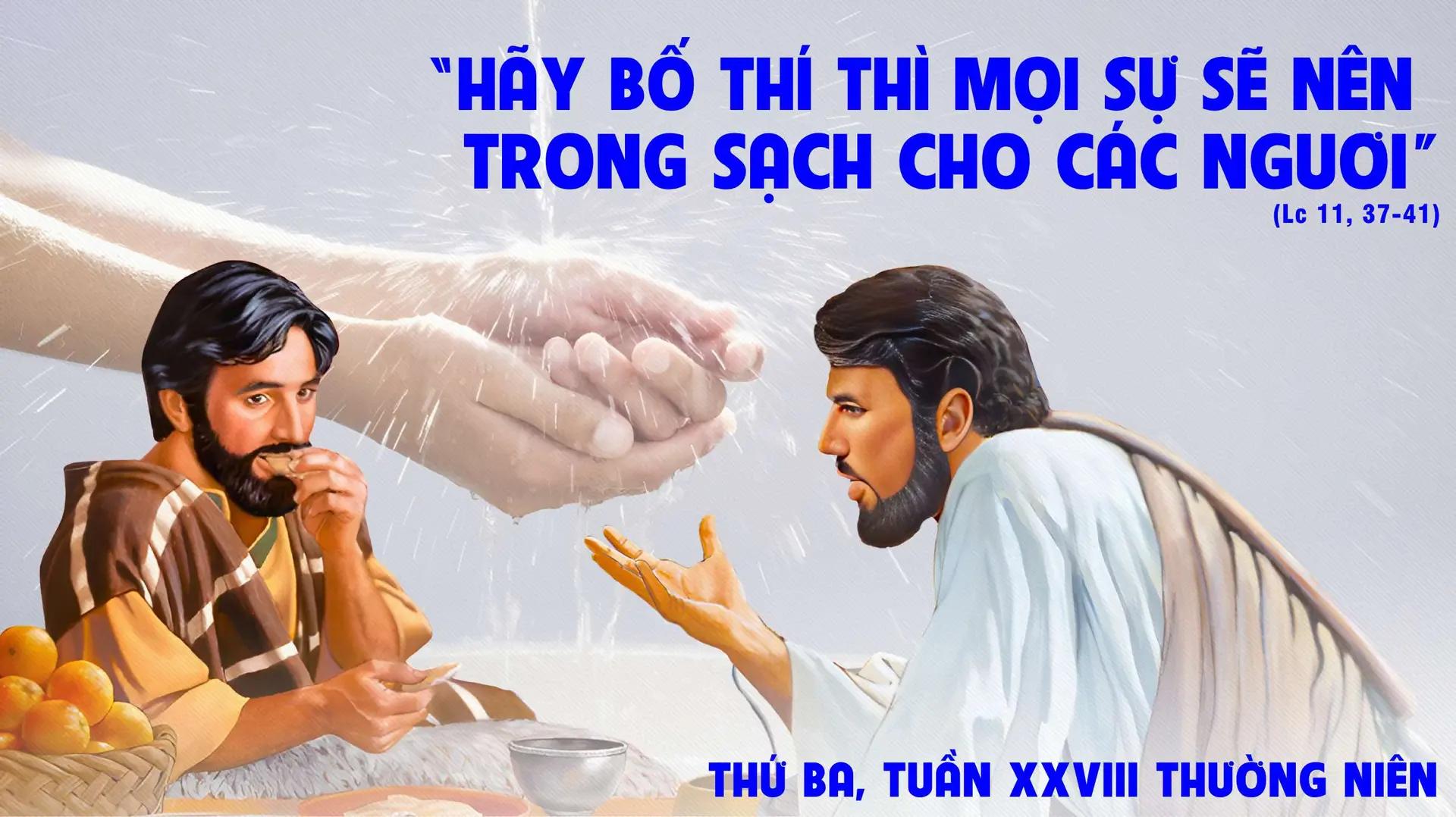 Thứ Ba Tuần XXVIII Thường Niên - Năm B