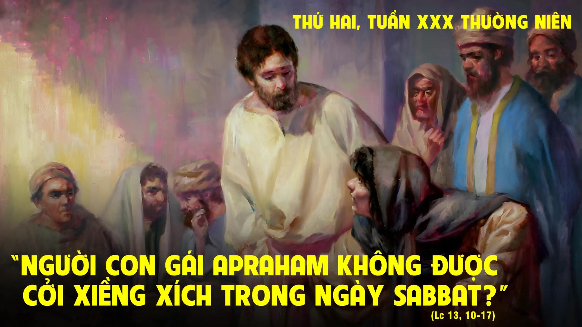 Thứ Hai Tuần XXX Thường Niên - Năm B