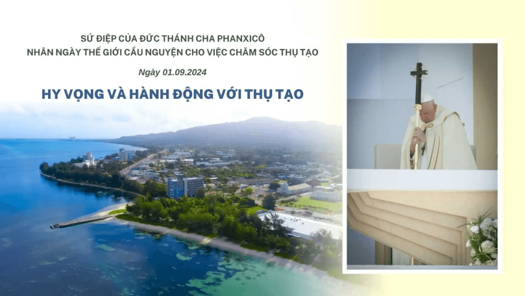 Sứ điệp Đức Thánh Cha nhân Ngày Thế giới Cầu nguyện cho việc Chăm sóc Thụ tạo (01/9/2024): Hy vọng và hành động với thụ tạo