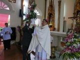 Đức Giám mục thăm và dâng lễ tại giáo xứ Đông Côn