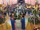 Giáo xứ Đông Côn mừng lễ Quan thầy và khai mạc tháng hoa