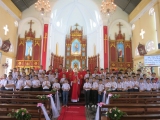 Giáo xứ Trang Quan - Đồng Giới: 53 em thiếu nhi lãnh nhận bí tích Thêm sức