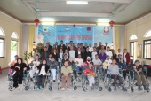 Caritas Hải Phòng và Hội Xe lăn Tình Thương (Hoa Kỳ): Mang niềm vui đến với người khuyết tật