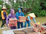 Caritas Giáo phận Hà Tĩnh: Niềm vui vì tình người trong công tác cứu trợ người dân vùng lũ lụt