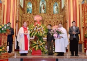 Thánh lễ tạ ơn 32 năm linh mục của cha Gioan Baotixita Bùi Văn Nhượng
