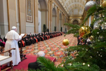 ĐTC Phanxicô tiếp kiến Giáo triều Roma - Chúc mừng Giáng Sinh và Năm Mới