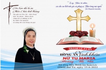 Thánh lễ tạ ơn Hồng ân Vĩnh khấn của sơ Maria Hoàng Thị Vân