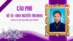 Cáo phó: Nữ tu Anna Nguyễn Thị Doan