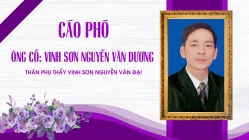 Cáo phó: Ông Cố Vinh Sơn Nguyễn Văn Dương