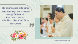 Lời tri ân và chào mừng của cha Đại diện Phêrô trong Thánh lễ Khai mạc sứ vụ của Đức cha Vinh Sơn