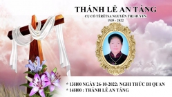 Thánh lễ an táng cụ cố Têrêsa Nguyễn Thị Huyến