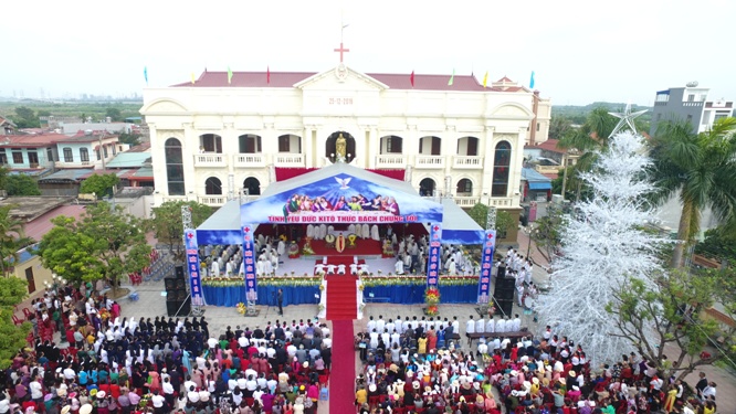 dji 0125 1 - Giáo phận Hải Phòng: Thánh lễ Truyền chức Linh mục 2018