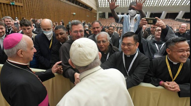 Đức Thánh Cha gặp gỡ các Thừa sai Lòng Thương Xót (Vatican Media)