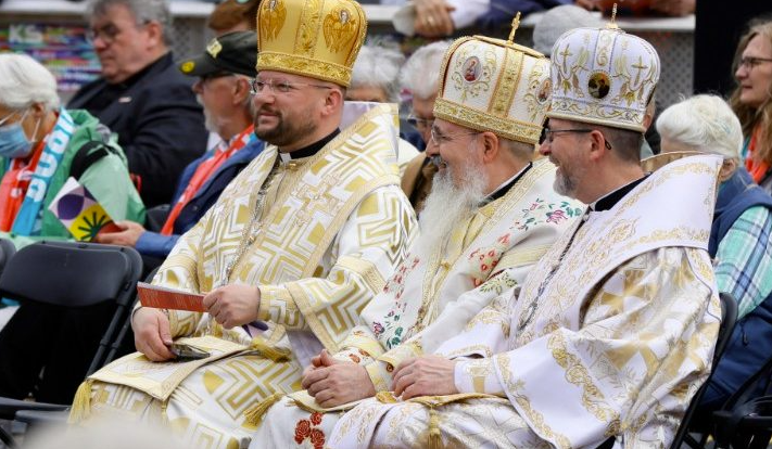 Các giám mục Công giáo Đông phương Ucraina (ANSA)