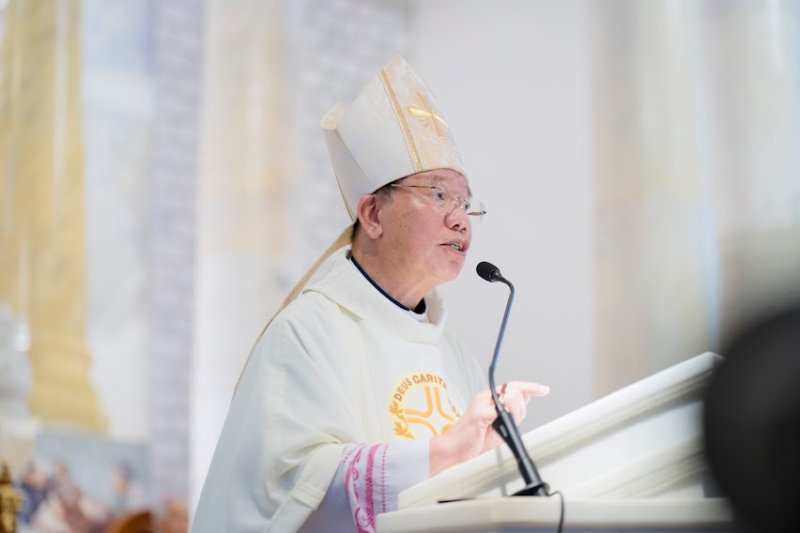 Đức Tổng Giuse Vũ Văn Thiên, Tổng Giám mục tổng Gp Hà Nội, chia sẻ lời Chúa