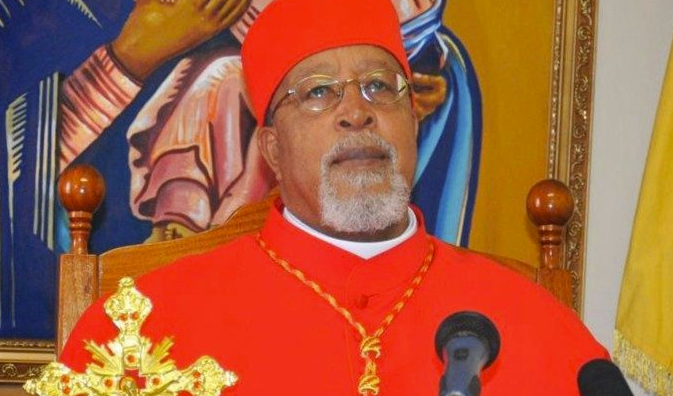 ĐHY Berhaneyesus Demerew Souraphiel, tổng giám mục của Addis Ababa, Ethiopia 