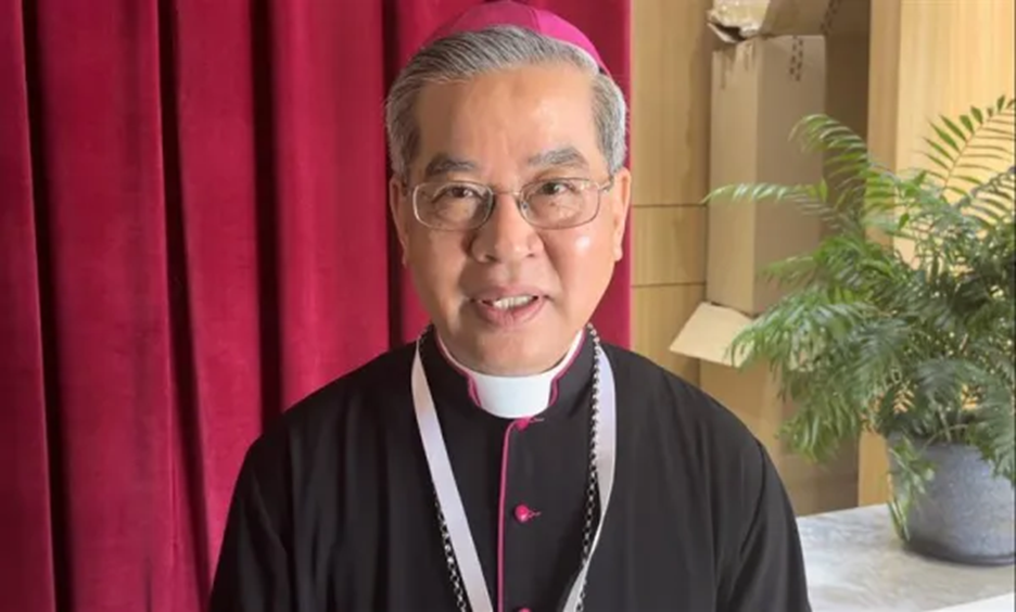 Đức Tổng Giám mục Giuse Nguyễn Năng, Chủ tịch Hội đồng Giám mục Việt Nam, đã tới Mông Cổ trong chuyến viếng thăm từ ngày 1 đến ngày 4 tháng 9 năm 2023 của Đức Thánh Cha cùng với 90 người Công giáo Việt Nam và sáu giám mục. Nguồn ảnh: Courtney Mares/CAN