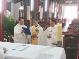 Thánh lễ nhận xứ Trung Nghĩa của cha Giuse Đào Trung Thời